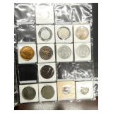 VIEW 4 ALBUM VARIOUS COINS