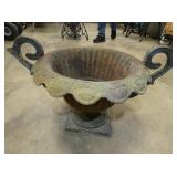 CAST IRON DOUBLE HANDLE PLANTER
