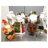 VARIOUS MODERN SANTAS