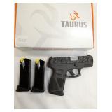 TAURUS G3C 9MM BLACK/ZEBRA