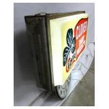 VIEW 4 SIDE CLOVER SIGN/CLOCK