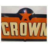 VIEW 4 36X17 RARE CROWN SIGN