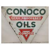 VIEW 5 PORC. CONOCO OILS SIGN
