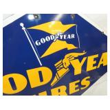 VIEW 4 PORC. GOODYEAR TIRES SIGN