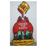 36X63 PORC. SHERWIN WILLIAM PAINT SIGN