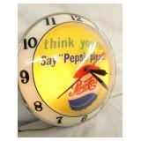 VIEW 4 16IN PEPSI CLOCK