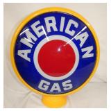 18IN AMERICAN GAS PUMP GLOBE