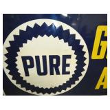 VIEW 3 95X47 PURE GASOLINE AHEAD SIGN