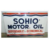 PORC. SOHIO MOTOR OIL SIGN