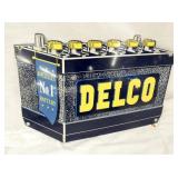 DIE CUT DELCO BATTERY SIGN 23X18
