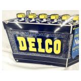 VIEW 6 DELCO BATTERY DIE CUT SIGN
