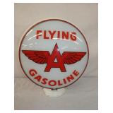 15IN GLASS BODY FLYING A PUMP GLOBE