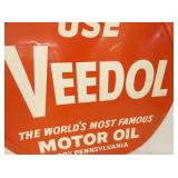 VIEW 5 EMB. 43IN VEEDOL MOTOR OIL SIGN