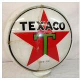 15IN GLASS BODY TEXACO PUMP GLOBE