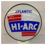 15IN GLASS BODY HI ARC ATLANTIC GLOBE