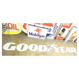 PORC. GOODYEAR LETTER SIGN 124X24