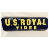 EMB. US ROYAL TIRES SIGN