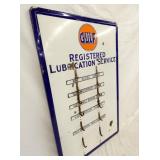 VIEW 5 GULF LUBRICATION STATION SIGN 32X