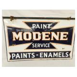 PORC. DS MODENE PAINTS DEALER SIGN