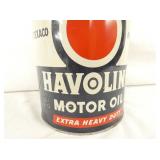 VIEW 4 5QT. HAVOLINE MOTOR OIL CAN