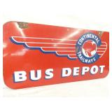 VIEW 6 PORC. BUS DEPOT SIGN