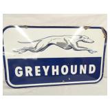 PORC. DS GREYHOUND SIGN
