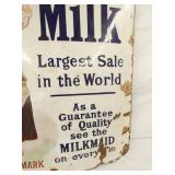 VIEW 4 CLOSEUP MILK BRAND SIGN
