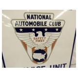 VIEW 3 NATIONAL AUTOMOBILE CLUB SIGN