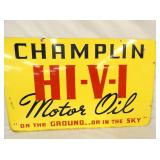 PORC. DS HI-V-I MOTOR OIL SIGN