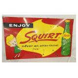 PORC. ENJOY SQUIRT SIGN