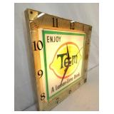 VIEW 3 SIDE VIEW LIGHTED TEEM CLOCK