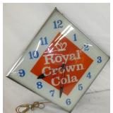 ROYAL CROWN DIAMOND CLOCK