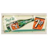 1951 PORC. 7UP FRESH UP SIGN