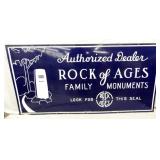 PORC. ROCK OF AGES TOMBSTONE DS SIGN