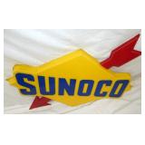 VIEW 3 PLASTIC EMB. SUNOCO SIGN