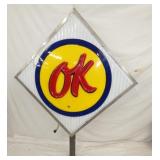 VIEW 4 EMB. OAK DEALER SIGN