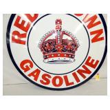 VIEW 3 30IN PORC. RED CROWN SIGN