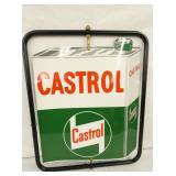 CASTROL SPINNER SIGN W/ BRACKET
