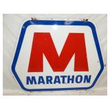 PORC. DS 1962 MARATHON SIGN