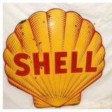 PORC. CLAM SHELL SIGN DS W/ SHARK TEETH