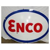PORC. 90X60 ENCO STATION SIGN