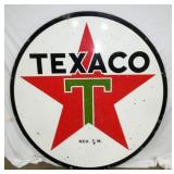 PORC. 6FT. DS 1947 TEXACO SIGN