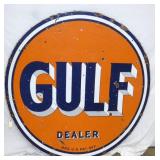 5FT. PORC. DS GULD DEALER SIGN
