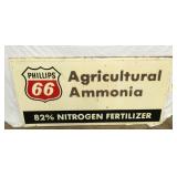 PHILLIPOS 66 AGRICULTURAL AMMONIA SIGN