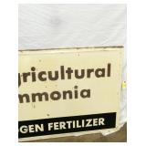 VIEW 3 SELF FRAMED FERTILIZER SIGN