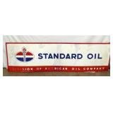 PORC. STANDARD OIL 96X28 SIGN