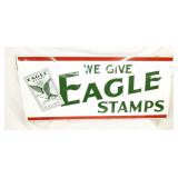 PORC. EAGLE STAMPS SIGN