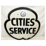 PORC. DS CITIES SERVICE 48X46 SIGN