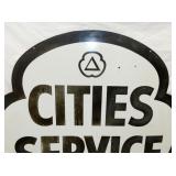 VIEW 5 PORC. CITIES SERVICE CLOVER SIGN