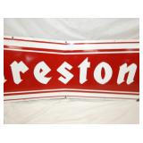 VIEW 5 PORC. 71X24 FIRESTONE SIGN
